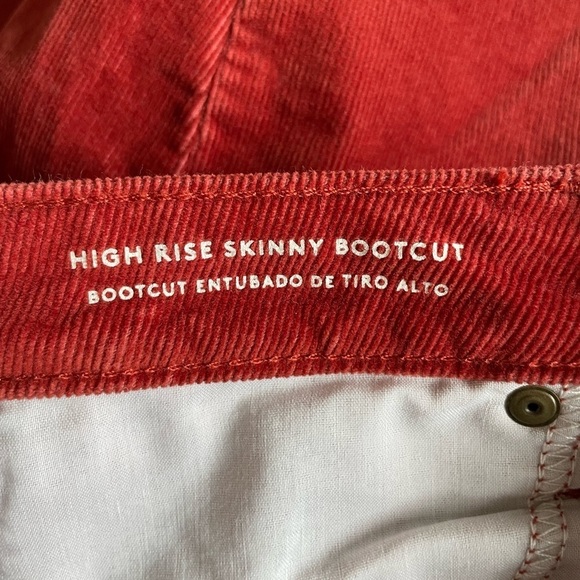 Universal Thread Corduroy High Rise Skinny Bootcut, size 2 - Picture 4 of 6